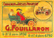 92 G.Fouillarron  Boite De Vitesse Automobile Voiture LEVALLOIS PERRET PUB Publicité  1 (scan Recto Verso)MF2762UND - Advertising