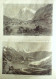 L'Univers Illustré 1874 N°1022 Suisse Wetterhorn Bagneux (92) Chantilly (60) Frascati Villa Torlonia - 1850 - 1899