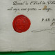 D-FR ANGERS Maine-et-Loire 1787 Passeport Délivré à François Roussot, Imprimeur, Pour Aller à Paris. Signature Du Maire - Historical Documents