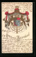 AK Wappen Des Königreichs Bayern  - Königshäuser