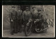Foto-AK Motorrad DKW, Stolzer Besitzer Nebst Vier Männern  - Motorbikes