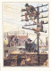 AK 216129 POST - Telefonarbeiter Auf Den Dächern Von Berlin 1882 - Post