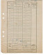 03 VICHY Imprimé PTT N° 1392-64 Bis - Avec Cachet Manuel Du 07/06/1936 Taxes Téléphoniques 1206 - Telegraph And Telephone