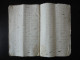 SPIERE-HELKIJN-SINT-DENIJS (Zwevegem) Anno 1722. Proces - Manuscripten