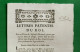 D-FR Révolution 1790 Délits De Chasse Commis Dans Les Lieux Réservés Pour Les Plaisirs Du ROI - Documents Historiques