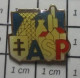 3617 Pin's Pins / Beau Et Rare / AUTRES / ASP CROIX DE LORRAINE - Otros & Sin Clasificación