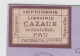 HAUTES PYRENNEES ENTIER 10C SAGE CP REPIQUE PAR ETIQUETTE 1889 CAUTERETS T18 CAZAUX PAU CAUTERETS 3XSCANS - 1877-1920: Période Semi Moderne