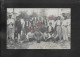 CARTE PHOTO GROUPE DE PERSONNAGES CACHET DE MONTMARTIN EN GRAIGNES À AUGUSTINE MARIE MANCHE : - Photographie
