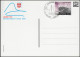 Schweiz Postkarte P 342 Briefmarkenausstellung LUGANO 2011, ESSt LUGANO - Entiers Postaux