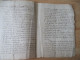 CACHET GENERALITE 1783 MANUSCRIT 1783 VENTE TROYES - Manuskripte
