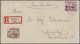 651-659 WHW Schiffe - Kompletter Satz Auf 3 Briefen Zwischen Dez.'37/März'38 - Lettres & Documents