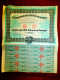 Etablissements A. Lecompte, Dakar, Senegal 1928 Share Certificate - Afrique