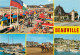 DEAUVILLE Les Planches L Hotel De Ville Port Deauville L Equitation 26(scan Recto Verso)ME2693 - Deauville