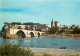 AVIGNON Vue Générale Du Pont St Bénézet Et Du Palais Des Papes 18 (scan Recto Verso)ME2695 - Avignon (Palais & Pont)