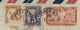 INDOCHINE COCHINCHINE 1949 ENV SAIGON AVEC CORRESPONDANCE DATEE DE THUDAUMOT 1 TIMBRE DFT => CONSTANTINE ALGERIE - War Of Indo-China / Vietnam