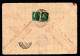 SOMALIA ITALIANA, BUSTA 1932, SASS. 165, BELET UEN X CATANZARO - RARO - Somalië