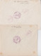 Kerns Obwalden Lettre Reocmmandée Timbre Pour Somerville Boston Usa Einschreiben Brief Briefmarke Lot De 2 Lettres 1937 - Lettres & Documents