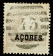 Açores, 1871, # 22a Dent. 12 3/4, Sob. B, Used - Azores