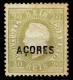 Açores, 1871, # 18 Dent. 12 3/4, Sob. A, MNG - Azores