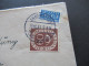 BRD 1953 Posthorn Nr.135 EF Tagesstempel Und Einschreiben Lendringsen (Kreis Iserlohn) Nach Menden Gesendet - Covers & Documents