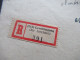 BRD 1953 Posthorn Nr.135 EF Tagesstempel Und Einschreiben Lendringsen (Kreis Iserlohn) Nach Menden Gesendet - Covers & Documents