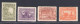 1879 Newfoundland, Stanley Gibbons N. 69/72, MH* - Other & Unclassified