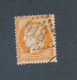 FRANCE - N° 38 OBLITERE AVEC GC 918 CHATEAU GONTIER - COTE : 12€ - 1870 - 1870 Beleg Van Parijs