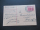 CSSR 1919 Hradschin Ganzsache Mit Stempel K2 Kralupy Nad Vltavou - Briefe U. Dokumente