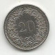 SWITZERLAND 20 RAPPEN 1992 B - 20 Centimes / Rappen