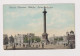 ENGLAND - Nelsons Column Trafalgar Square Unused Vintage Postcard - Trafalgar Square