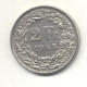 SWITZERLAND 2 FRANCS 1968 B - 2 Francs