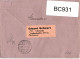 SBZ 138, 148 Auf Brief 1 Pf. überfrankiertes Einschreiben #BC931 - Other & Unclassified