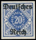 Deutsches Reich, 1920, 55 Y U, Postfrisch - Oficial