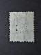 India - Perfin - Lochung  - L. I.  - Cancelled - Used Stamps