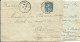 FRANCE LETTRE 25c BORDEAUX A COLON. L.D N°1 MARTINIQUE POUR ORCIVAL ( PUY DE DOME ) DE 1923    LETTRE COVER - Schiffspost