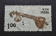 India - Perfin - Lochung  - L / FD (no Ident)  - Cancelled - Used Stamps