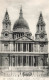 ROYAUME-UNI - Angleterre - London  - St. Paul's Cathedral - West Front - Carte Postale Ancienne - Other & Unclassified