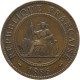 LaZooRo: French Indochina 1 Cent 1886 XF / UNC - Indochine