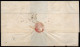 ASI -  1852 - STATO PONTIFICIO - Sovracoperta Di Lettera Spedita Da Macerata. Catalogo Sassone N. 2A+3 - Papal States