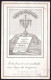 +++ Image Pieuse - CARTE PORCELAINE - Porseleinen Kaart - Faire Part Décès - E. RUHL - VERVIERS 1868 - 1869 // - Porseleinkaarten