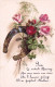 Roses Et Fer A Cheval - Poeme - Sonstige & Ohne Zuordnung