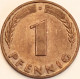 Germany Federal Republic - Pfennig 1969 D, KM# 105 (#4454) - 1 Pfennig