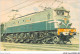 AJXP8-0760 - TRAIN - COMITE NATIONAL DE L'ENFANCE - Une Des 155 Locomotives Electriques - Eisenbahnen