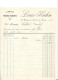 Facture & Courrier  1903 / 54 SAINT NICOLAS DE PORT / Fabrique De Voitures D'enfants KHUN - 1900 – 1949