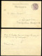 Delcampe - Deutsches Reich 8 Ganzsachen 1881-1916 - Briefkaarten