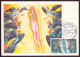 Monaco, Carte-max Du 26 Avril 1969 à Monaco " Le Ciel " - Cartoline Maximum