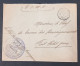 Cachet ZEMMOURS SERVICE DES RENSEIGNEMENTS Sur Env En Franchise Militaire Obl Trésor Et Postes 215 > Fort Petit Jean - Military Postmarks From 1900 (out Of Wars Periods)