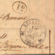 Lettre De Paris Belleville Pour Meursault Par Beaune, Cote D Or, 1841 - 1801-1848: Précurseurs XIX