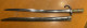 Baïonnette Pour Le Fusil Chasspot. France. M1866 (153) - Knives/Swords