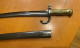 Delcampe - Baïonnette Pour Le Fusil Chasspot. France. M1866 (153) - Knives/Swords
